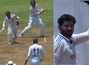 Jadeja scared of Braithwaite's bouncer in live match, big accident averted, demanded helmet, Virat started smiling