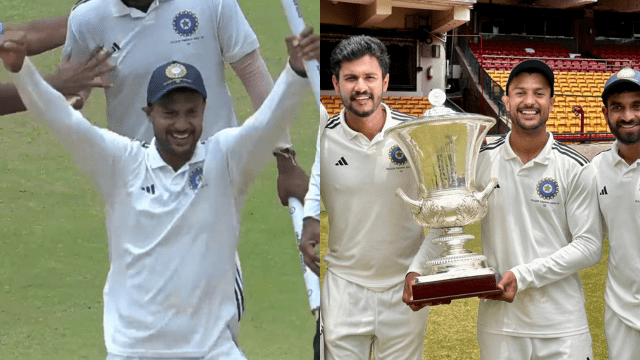 CRICCRANK - 2023-07-16T144647.710 Mayank Agarwal's team captured Duleep Trophy, Suryakumar-Pujara were left watching, South Zone became champion by 75 runs