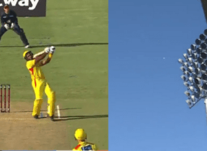 Bravo wreaked havoc, hit 6 sixes and 5 fours, scored 76 runs, hit 106 meters long six, created history