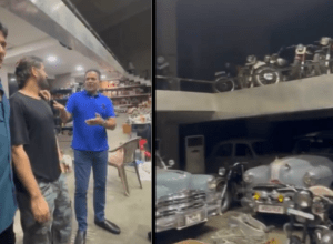 Seeing Dhoni's bike and car collection, Venkatesh Prasad was shocked