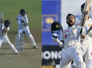 Saud Shakeel became the first PAK player to play a stormy innings of 208 runs, hit Sri Lanka with 19 fours, completed a double century with fours