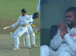 Abrar Ahmed & Sadeera Rashen Samarawickrama shared FUNNY MOMENT , BABAR  AZAM laugh out loud
