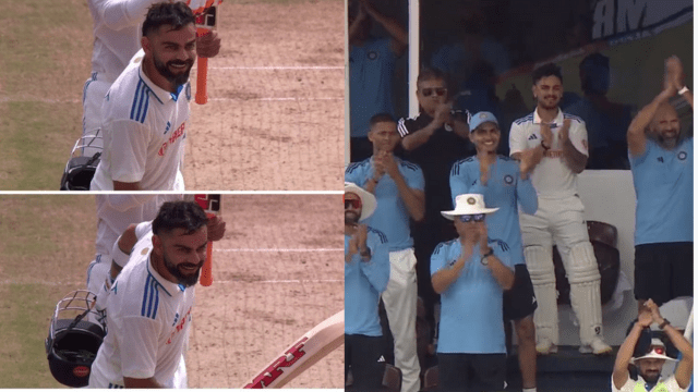 CRICCRANK - 2023-07-21T210600.708 In the 500th match, Virat Kohli hit 121 runs, left Sachin and Kallis behind, celebrated in Gill style and looted the gathering
