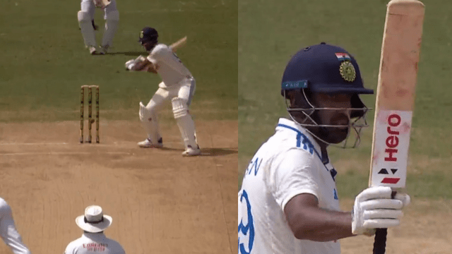 CRICCRANK - 2023-07-22T191320.356 Ashwin wreaks havoc in 56-run innings, hits West Indies with 8 stormy fours, hits 14th half-century