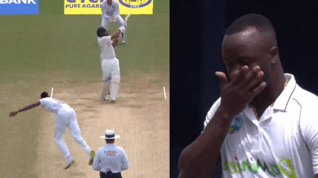 CRICCRANK - 2023-07-23T214358.704 Rohit Sharma hits 57 runs from SR of 129, completes half-century with fours, breaks 4 records, 5 fours, 3 sixes to West Indies