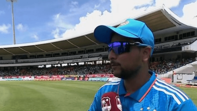 West Indies stunned by Kuldeep Yadav's bowling, wreaked havoc by taking 4 wickets for 6 runs, became the first Indian bowler to do so
