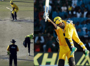 Yusuf Pathan hit 9 fours and 4 fours, hit 80 runs from SR of 307, Yusuf Pathan hit 3 sixes and a four off Amir