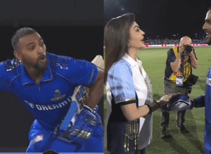 Nicholas Pooran wreaked havoc with 13 sixes and 10 fours, hitting 137 runs to make MI the champion, Neeta Ambani danced with joy