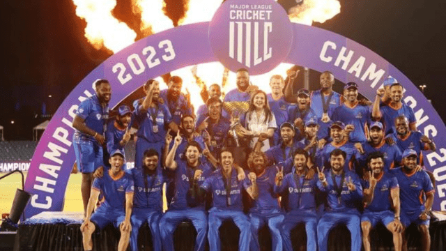Nicholas Pooran wreaked havoc with 13 sixes and 10 fours, hitting 137 runs to make MI the champion, Neeta Ambani danced with joy