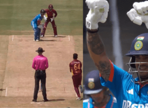 Ishan Kishan hit a half-century hat-trick, made this world record by hitting 50 runs in 44 balls, West Indies with 6 fours and 2 sixes