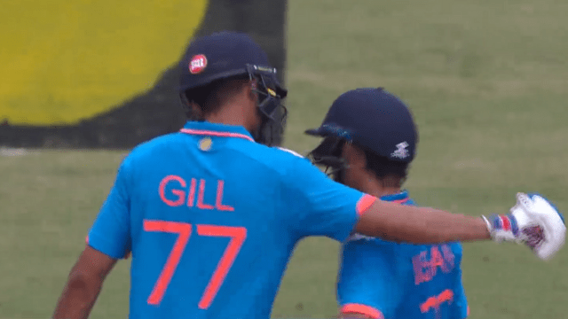 Ishan Kishan-Shubman Gill created havoc, stormy partnership of 143 runs, hit 8 fours and 3 sixes