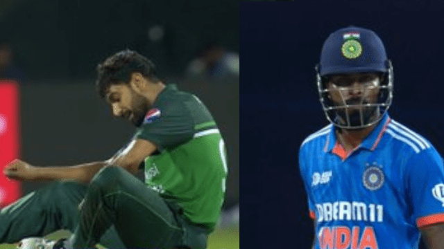 Harish Rauf celebrated like this by dismissing Ishan Kishan, Hardik replied