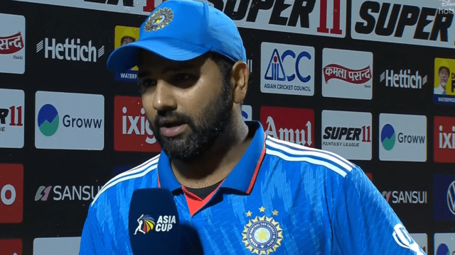 CRICCRANK - 2023-09-05T005055.520 IND vs NEP: Rohit looked unhappy despite the victory,