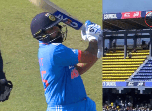 Rohit Sharma scored 28 runs in 8 balls off Shadab Khan, completed his half-century with a six, spoiled the line and length.