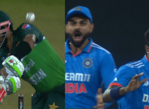 Babar Azam's bails flew on these swing balls of Hardik Pandya, 1.2 degree ball spun and took away the bails, Babar was stunned