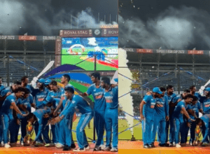 ishan kishan and tilak verma fun moment while listing asia cup 2023