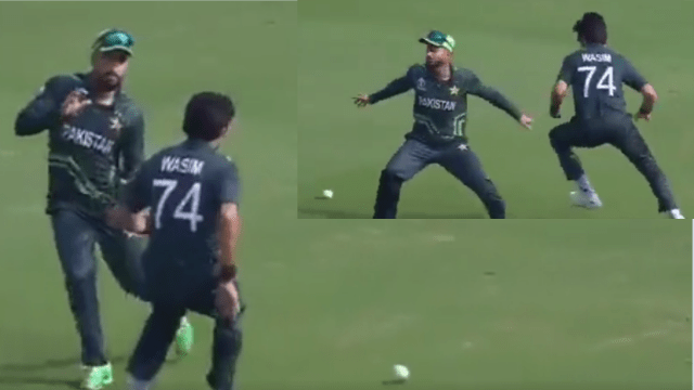 CRICCRANK - 2023-10-04T004246.742 These two fielders of Pakistan did such a thing against Australia, they made a big joke