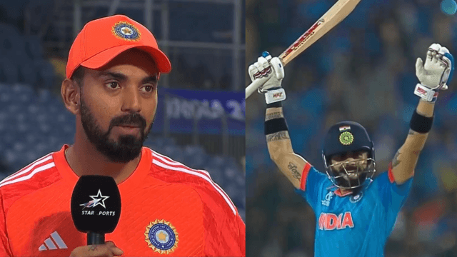 CRICCRANK - 2023-10-20T084625.353 IND vs BAN: KL Rahul made a big revelation about Virat Kohli, saying,