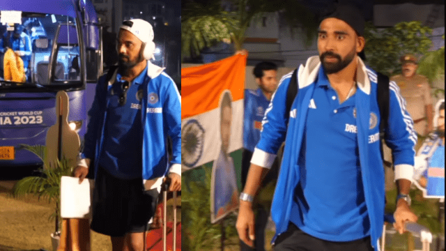 Team India reached Lucknow, flowers showered on Rohit and Virat, grand welcome with pearl garlands