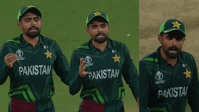 CRICCRANK - 2023-10-28T090210.928 SAvsPAK: This is why Babar Azam got angry at Nawaz on the field! Pakistan lost the won match, 4 consecutive defeats dealt a blow to semi-final entry