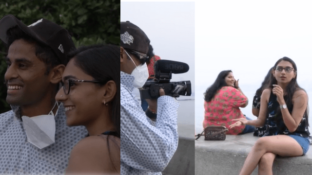 CRICCRANK - 2023-11-01T145710.893 Suryakumar became cameraman wearing mask, glasses, Jadeja was surprised, reached Nariman Point for interview